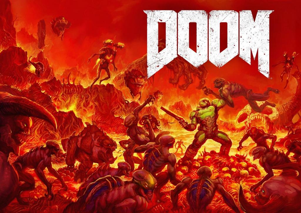 THE BEST HORROR GAMES FOR PS4 - DOOM
