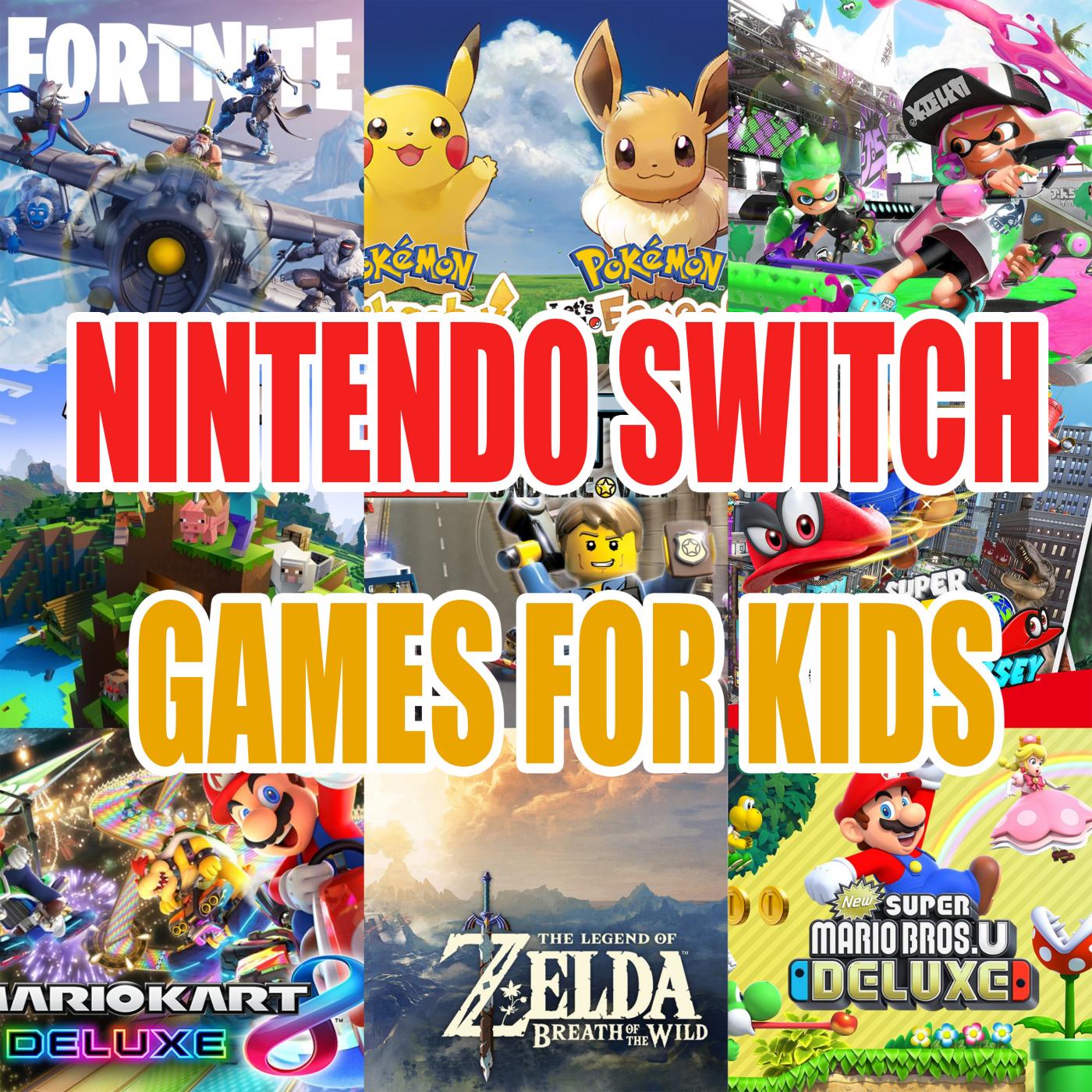 What are the best Nintendo Switch games for younger children?