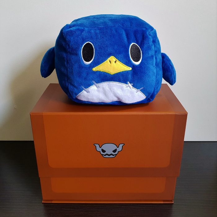 Prinny Plush on box Rosen Queen's
