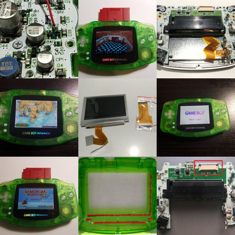 AGS-101 BACKLIGHT MOD