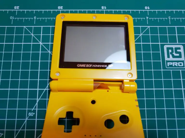how to reshell a GBA sp
