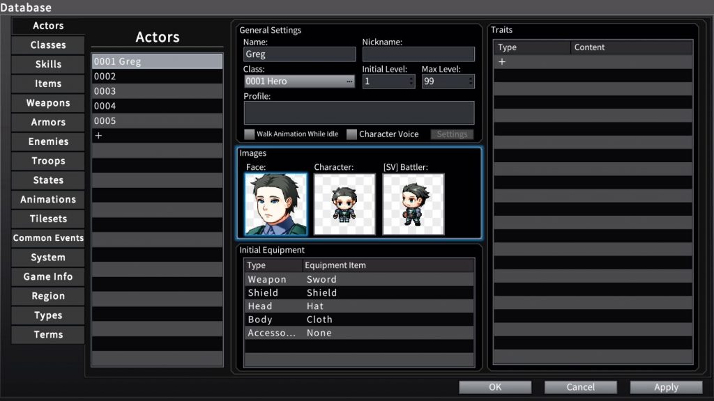 RPG MAKER MV REVIEW SWITCH STATS SCREEN
