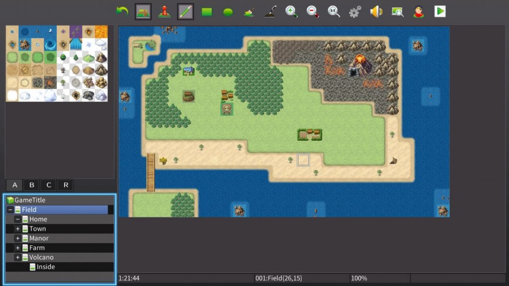 RPG Maker MV Switch Map Editor