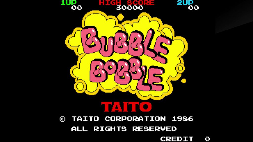 Taito Milestone 3 Bubble Bobble