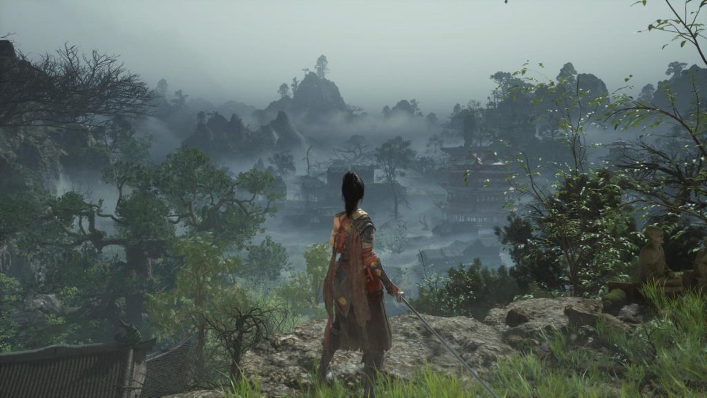 Wuchang looking at horizon